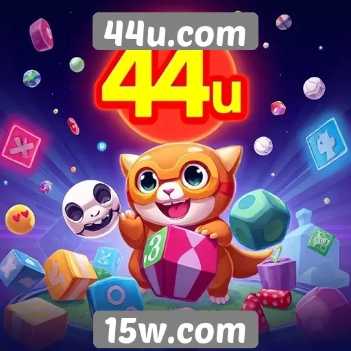 Experiência de jogo aprimorada no site 44u.com